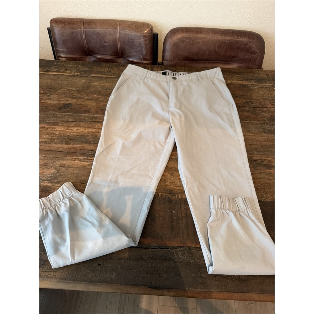 Puma Golf Jogger Pants Gray Size 32
